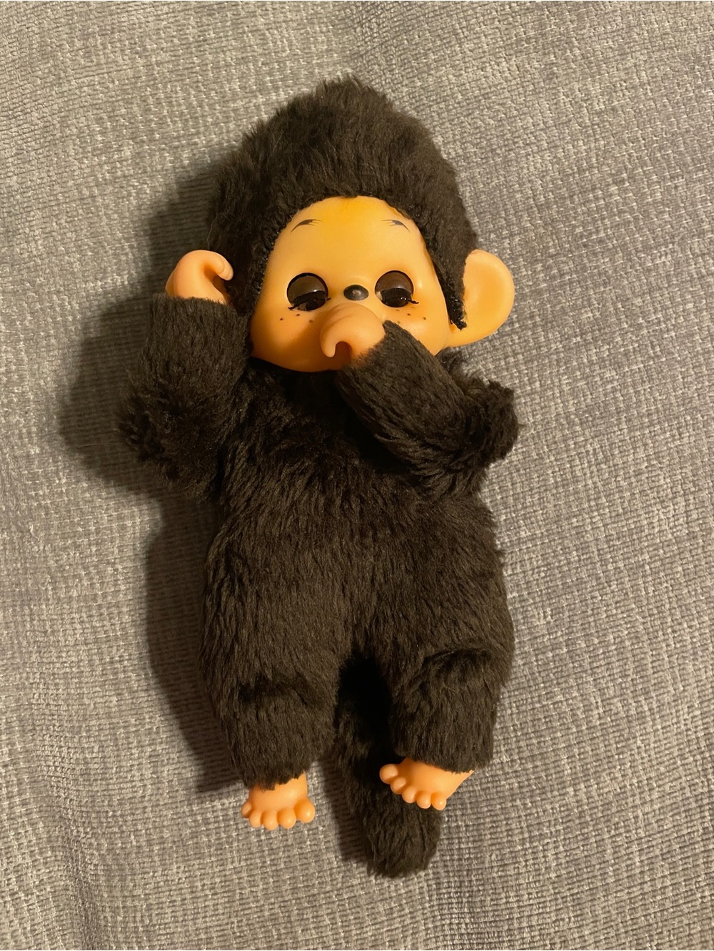 Vintage 1970’s My Friend Monkenroo Totsy Monkey Sleepy Eye Plush Thumb Sucker